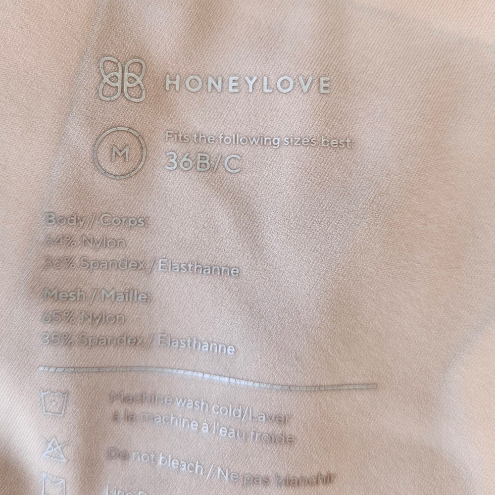 Honeylove CrossOver Bra in Nude Medium 36B/C - Picture 10 of 10